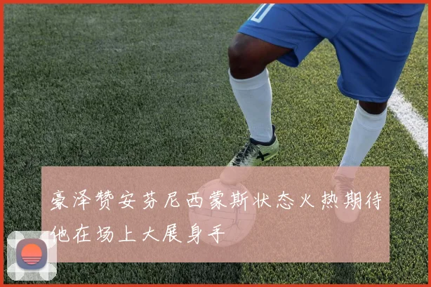 豪泽赞安芬尼西蒙斯状态火热期待他在场上大展身手