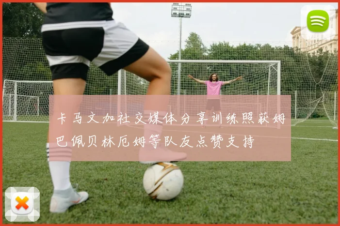 卡马文加社交媒体分享训练照获姆巴佩贝林厄姆等队友点赞支持